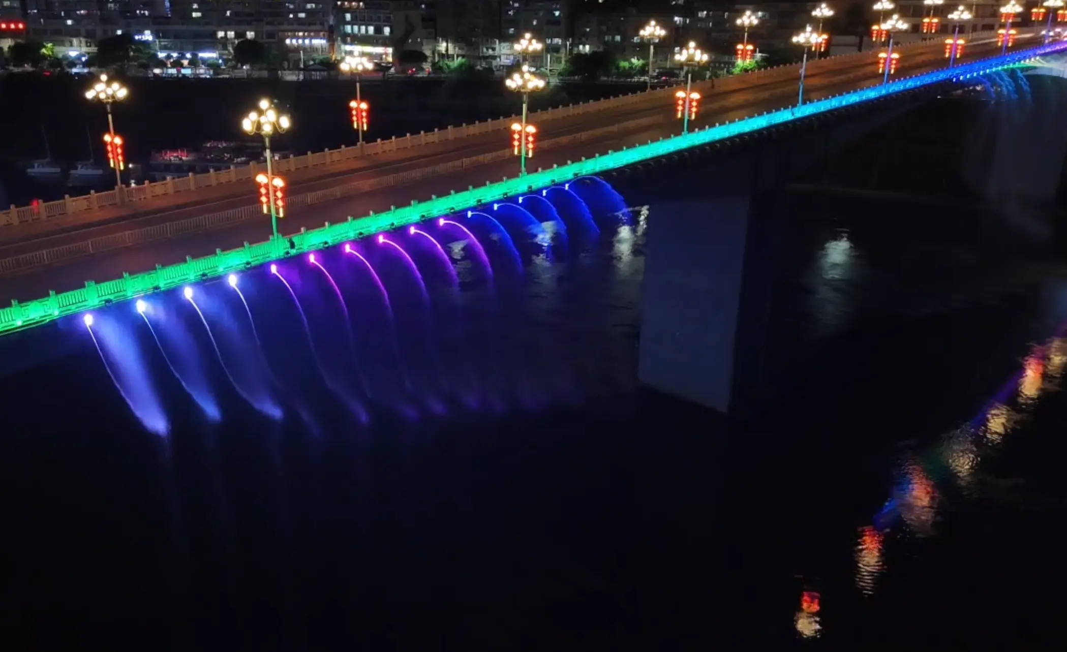 重庆乌江画廊水秀工程
