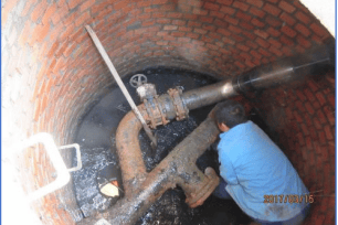 砖混结构阀门井渗漏治理