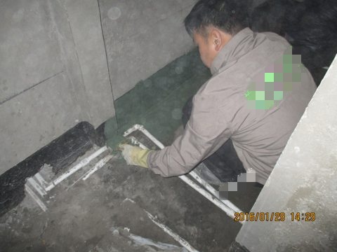 新建居民楼卫生间防水处理案例