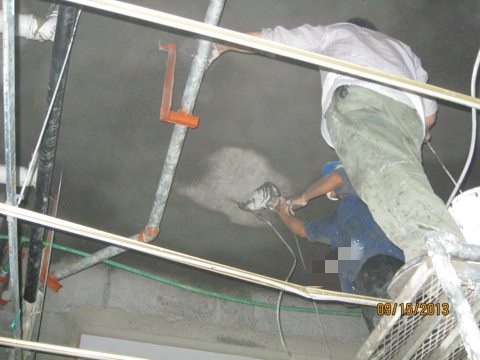 赛诺背水一喷灵处理东阳卫生间漏水