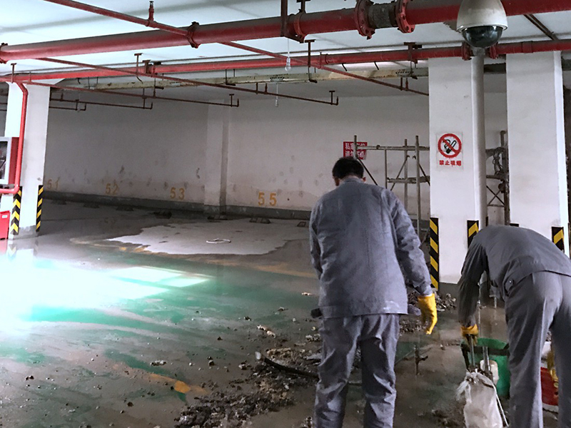 伸缩缝堵漏案例