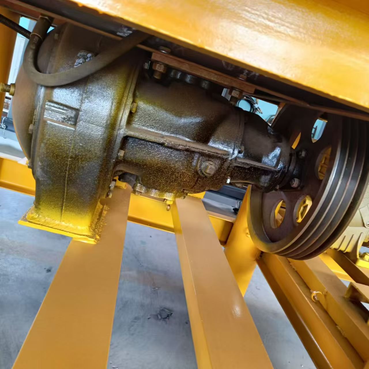 平口朝天锅搅拌机