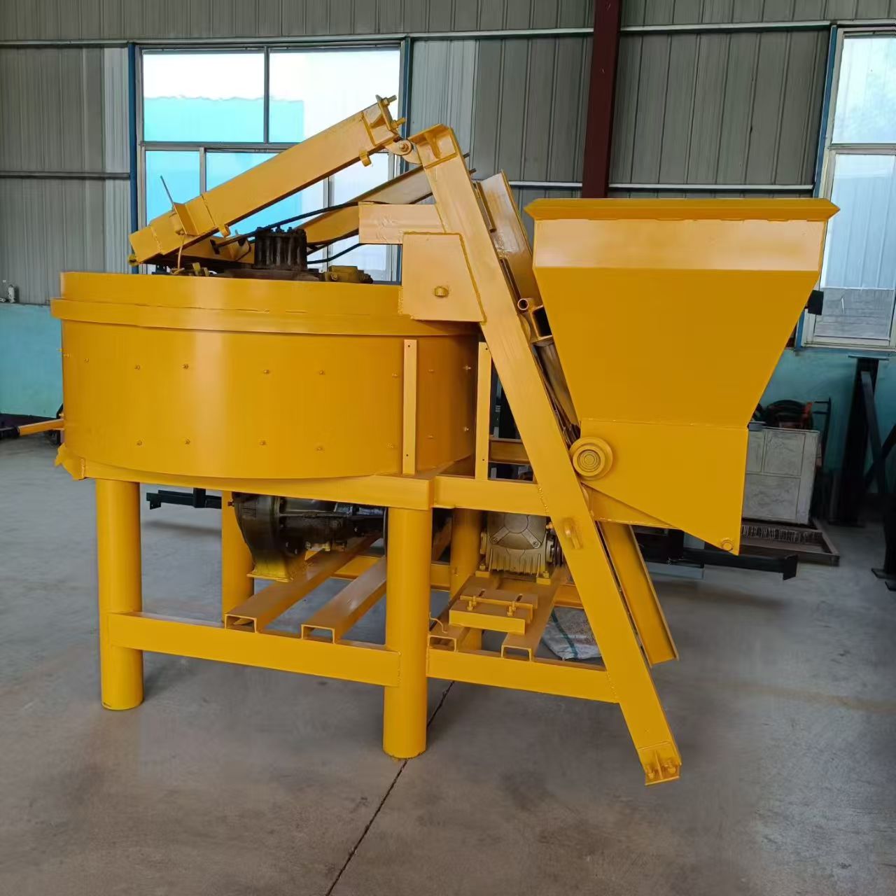 平口朝天锅搅拌机