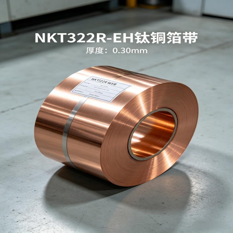 进口 NKT322R-EH 钛铜带 精密超薄铜带 导电散热佳 C19910/TC190