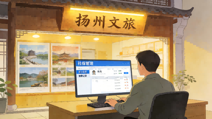扬州代理社保公司，扬州社保代理公司，扬州公司社保代理