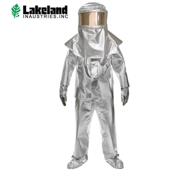 雷克兰AHR1000BA铝箔分体带背囊高温隔热服