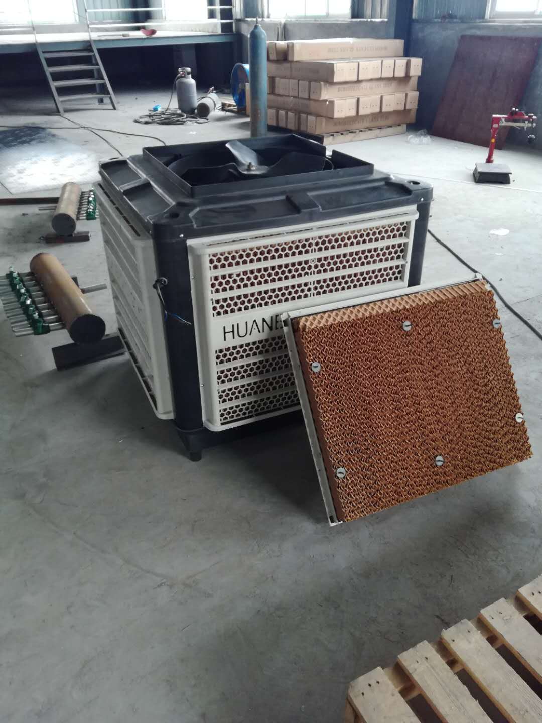 铸造压铸车间降温高散热方法