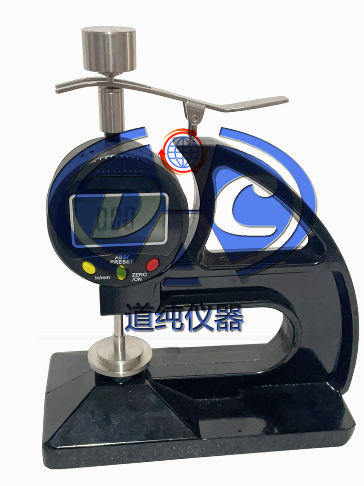 道纯生产防水材料测厚计-压缩变形器厚度仪-止水带测厚计