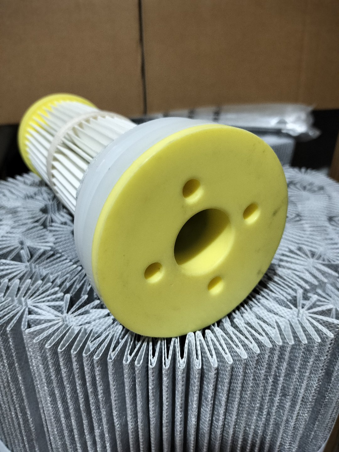 不锈钢螺纹除尘滤芯 锂电池粉末回收滤芯