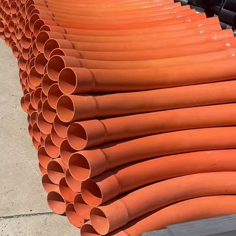 CPVC电力管大弯 风电电力管大弧弯头 200*90度大弯