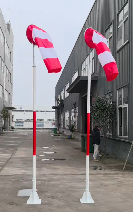 机场玻璃纤维易折杆 航空易折易碎杆塔 升降式易折助航灯光易折杆