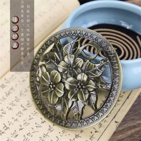 民艾天下家用香炉陶瓷空气净化炉