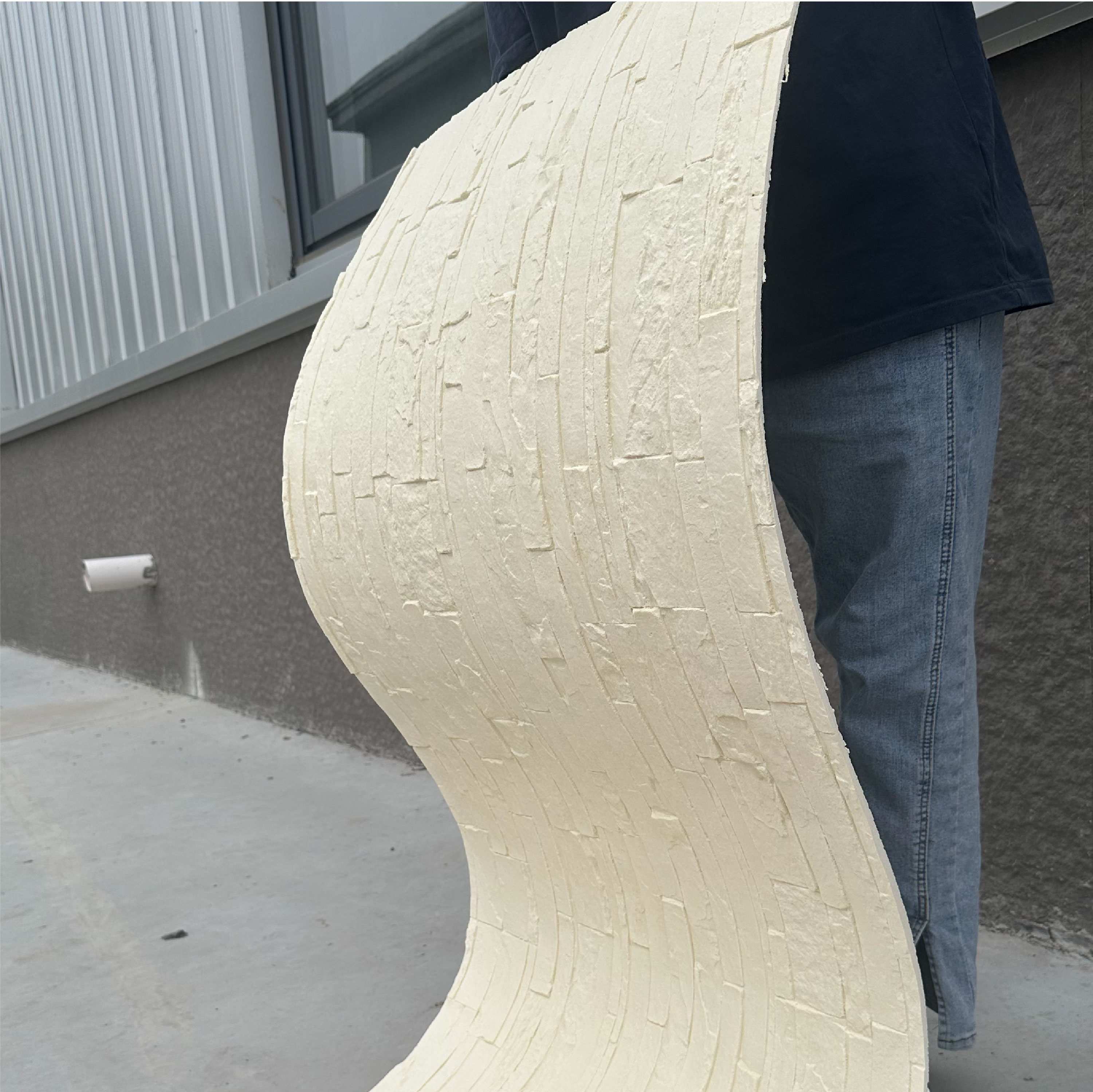 软质岁月痕墙板文化石软瓷饰面板柔性石材外墙背景墙装饰板