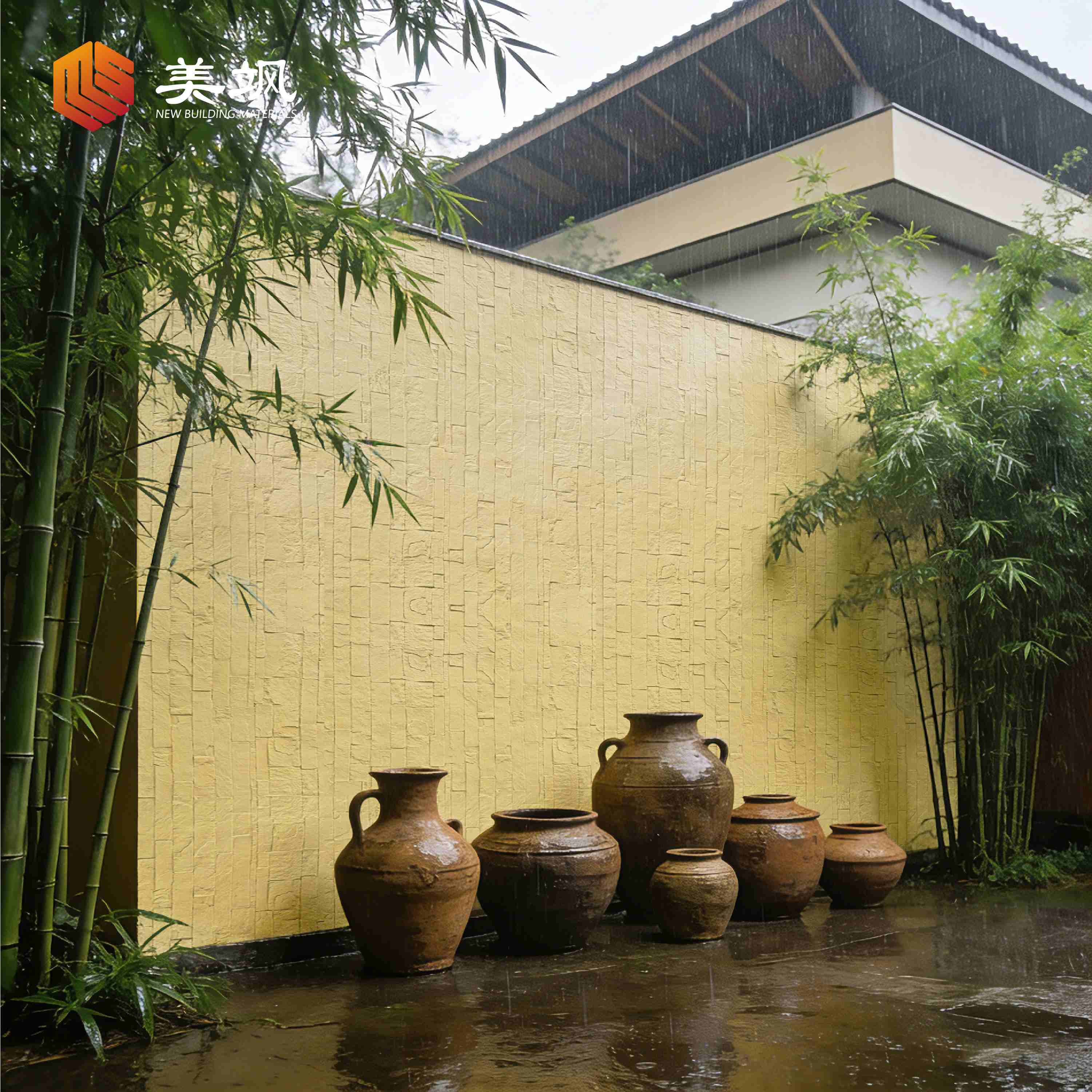 软质岁月痕墙板文化石软瓷饰面板柔性石材外墙背景墙装饰板