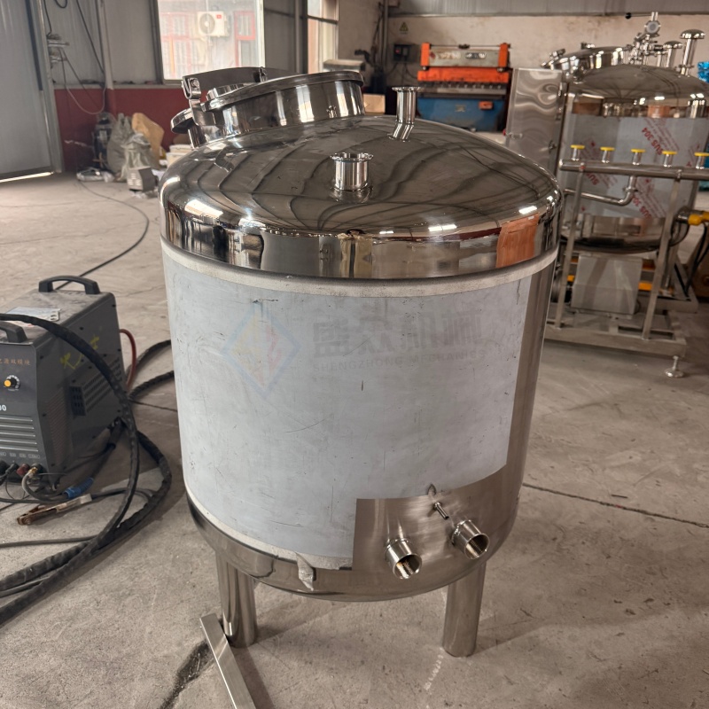 酸奶高剪切搅拌罐 不锈钢乳化罐 大型水粉混合罐