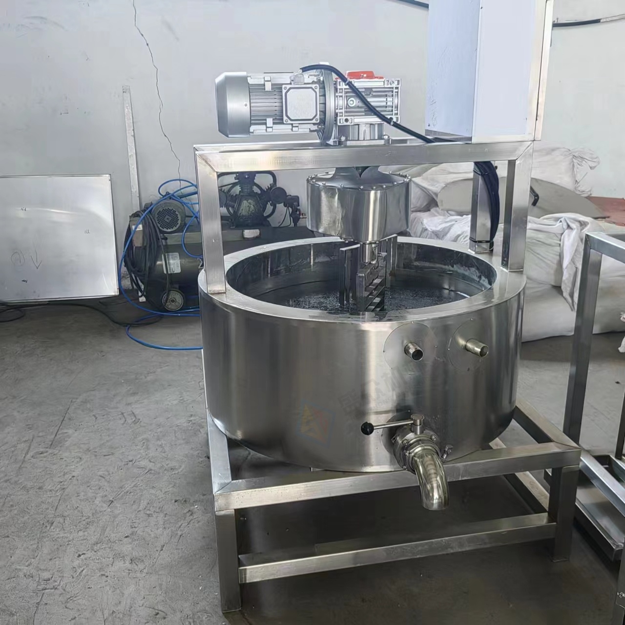 奶酪全套加工设备 全套奶酪生产线 奶酪搅拌罐
