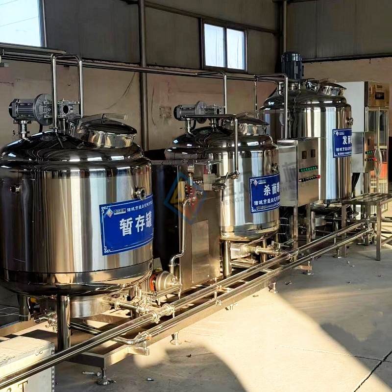 酸 奶、干噎酸奶、奶 皮 子生产线加工设备