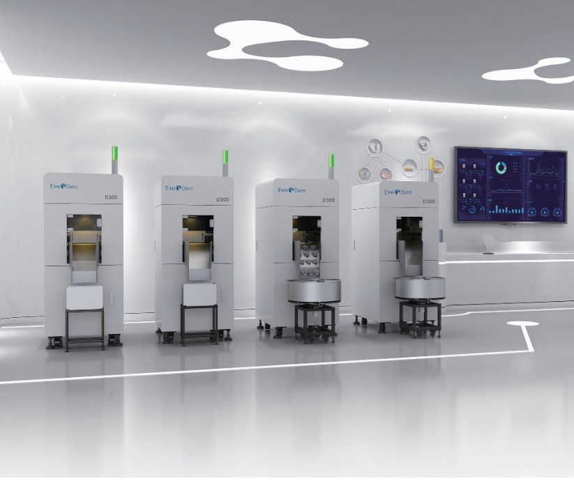 齿科DLP 3D打印机D300 全自动化3D打印牙齿 联泰科技