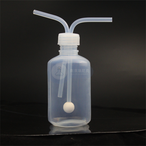 PFA洗气瓶特氟龙气体洗涤瓶耐酸碱气体吸收瓶厂家批发