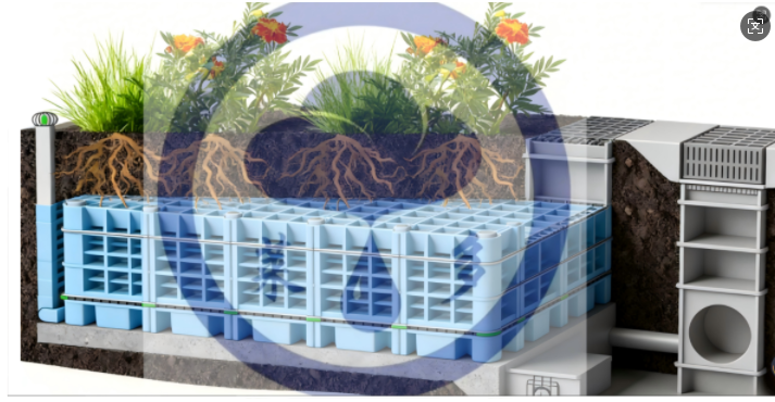 地下装配式智慧延时调控设施