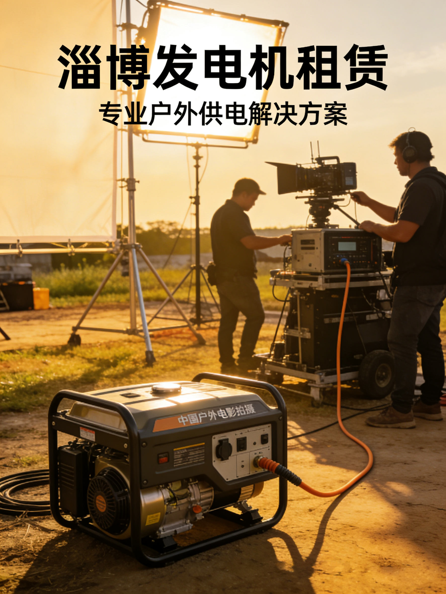 淄博租发电机便宜 本地实惠租赁
