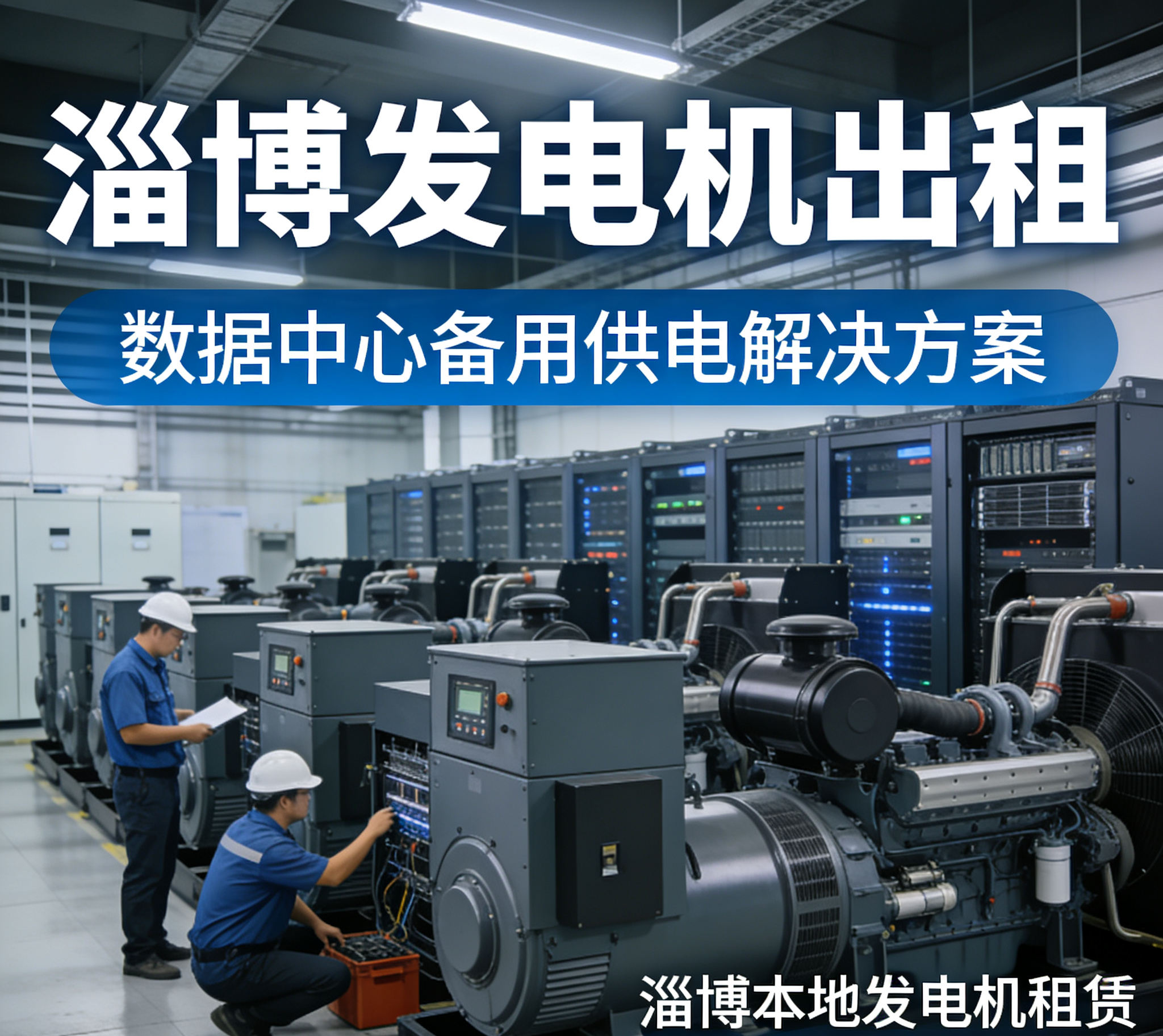 淄博租发电机便宜 本地实惠租赁