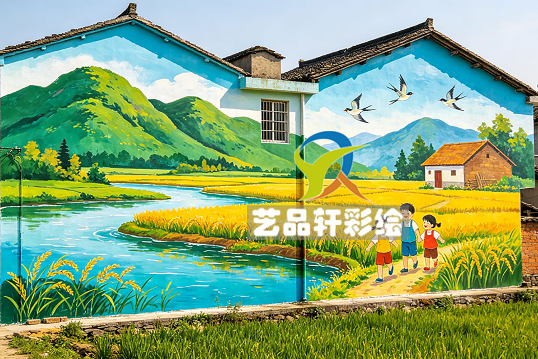 墙体彩绘墙体绘画