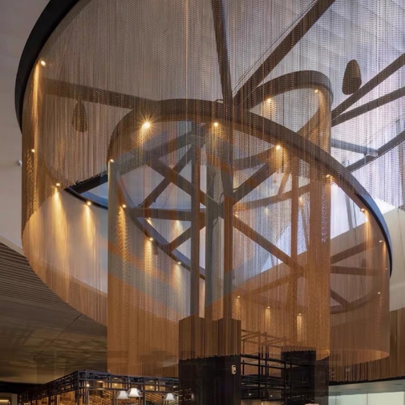 双钩铝帘效果图