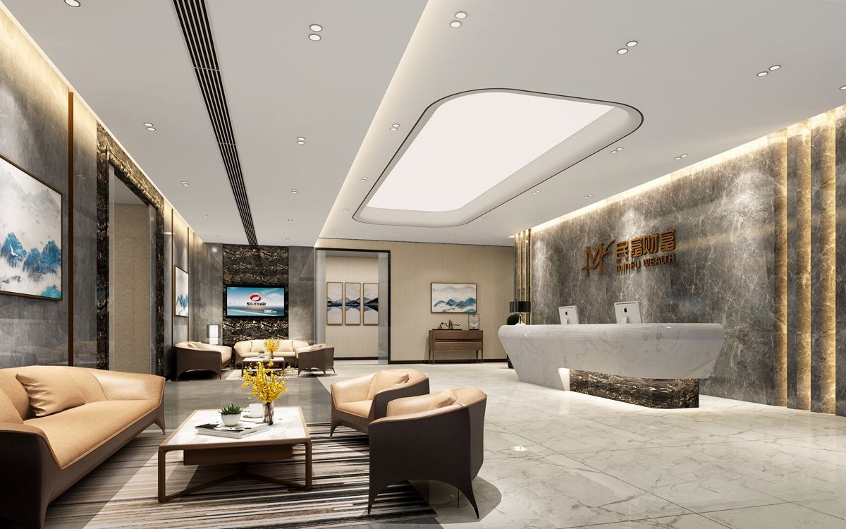 某财富深圳写字楼装修效果图