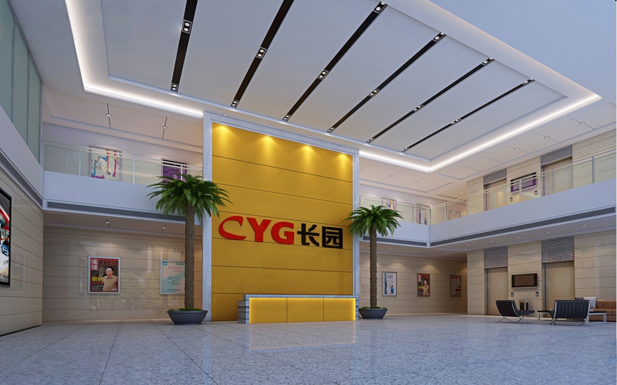 长园电子厂房装修设计效果图