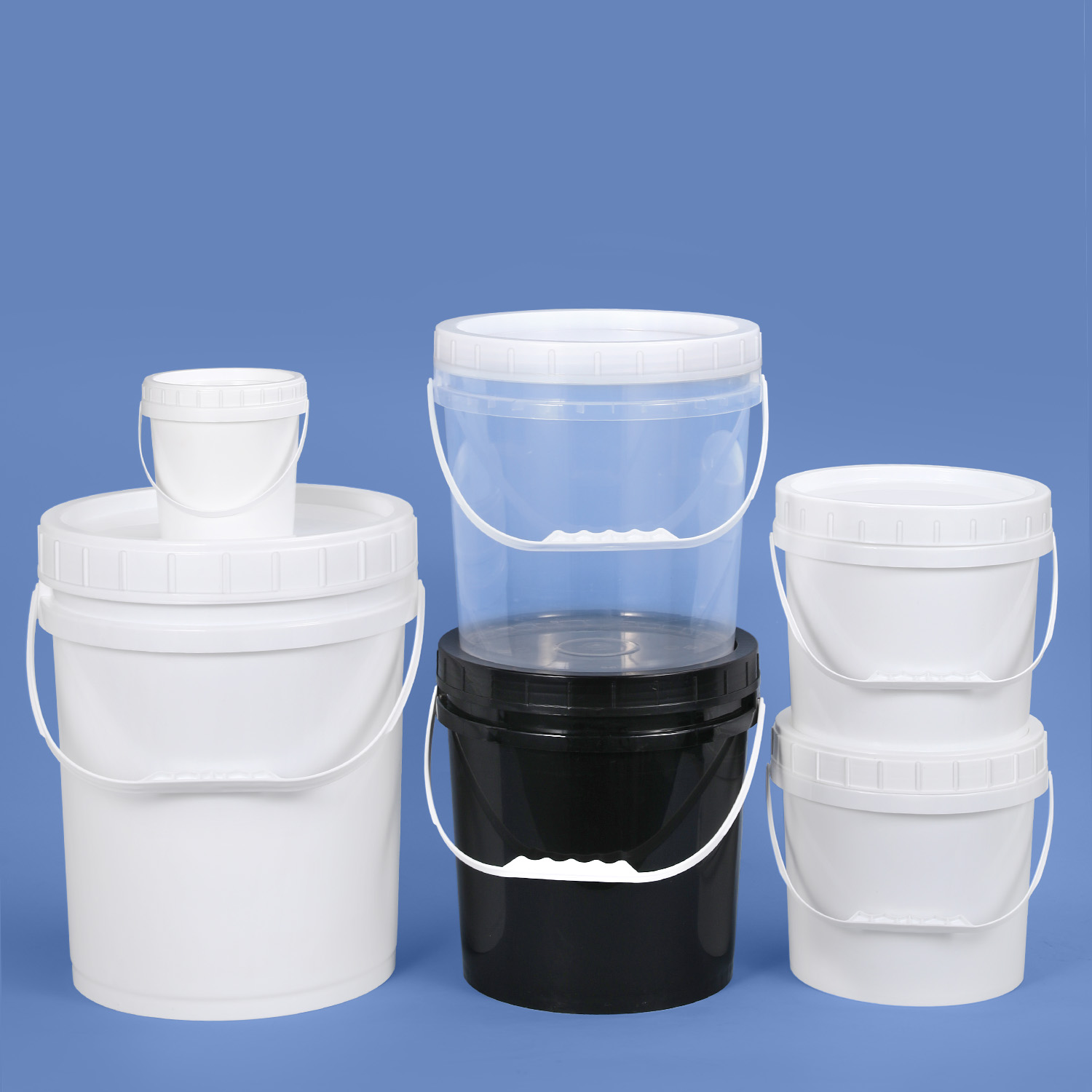 塑料圆桶螺旋盖桶批发厂家-厂家直销