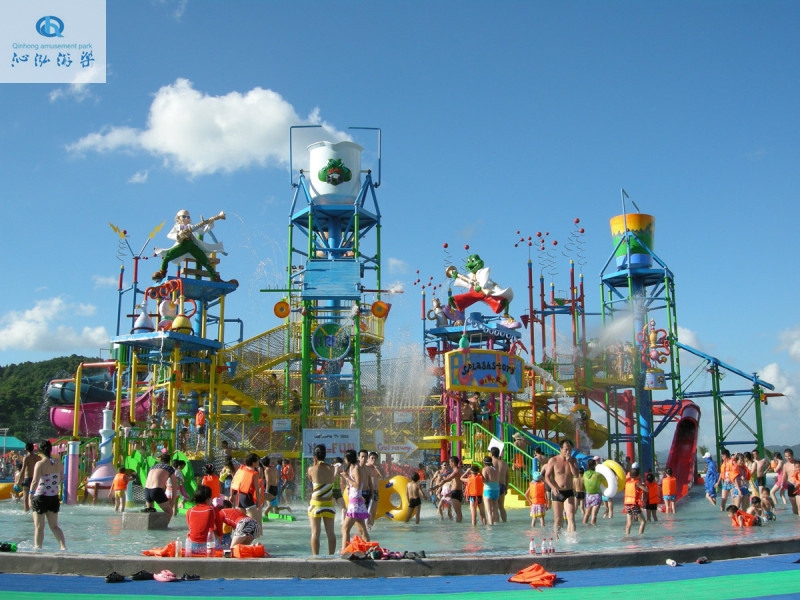 水上乐园设备厂家-水上乐园儿童戏水池