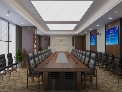 无纸化会议室效果图