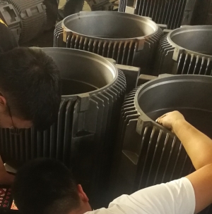 电机壳探伤案例