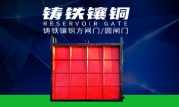 铸铁镶铜闸门