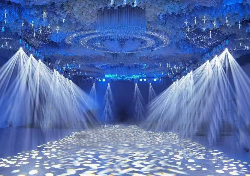 水晶婚礼灯光