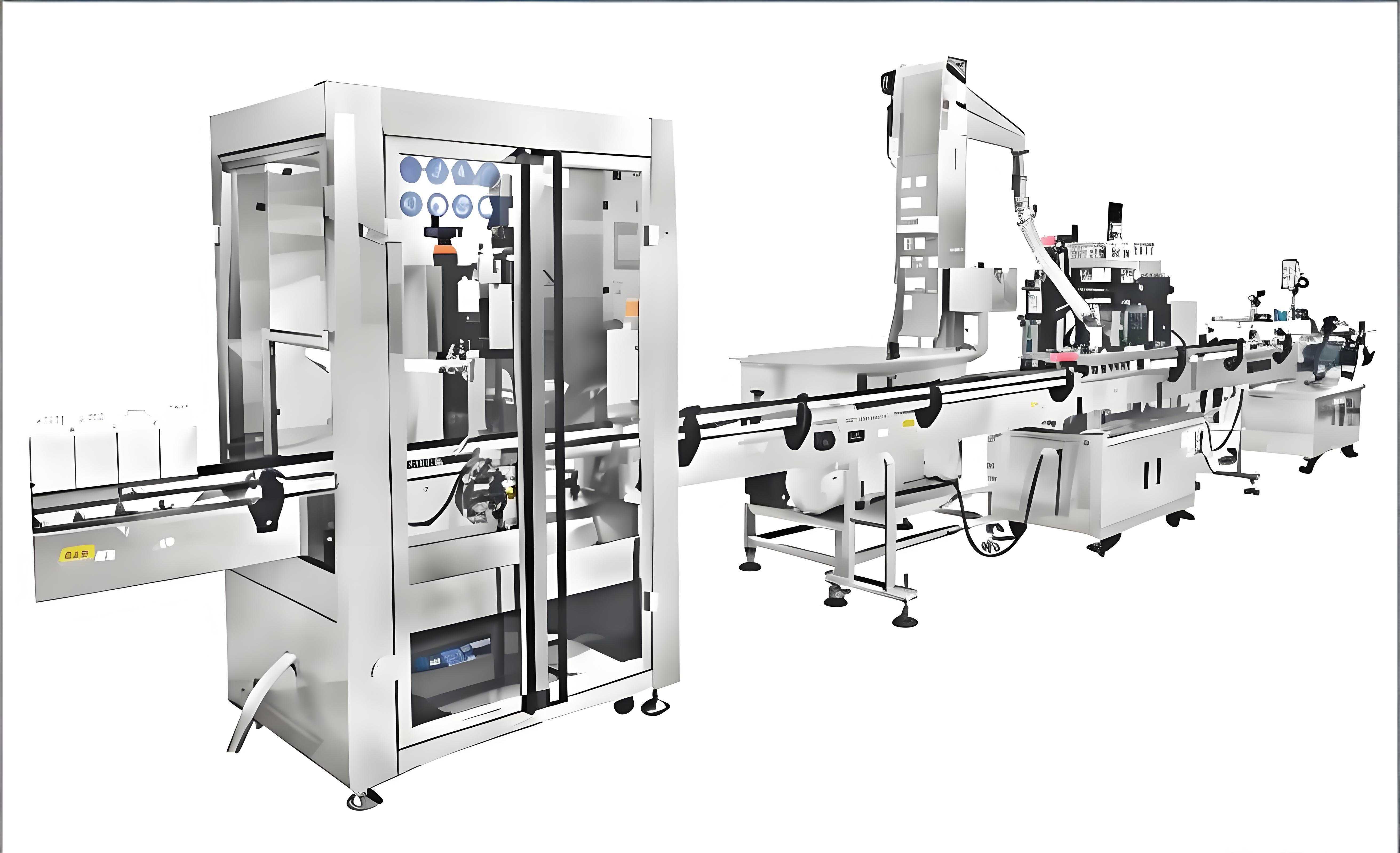 大型包装线式封口机