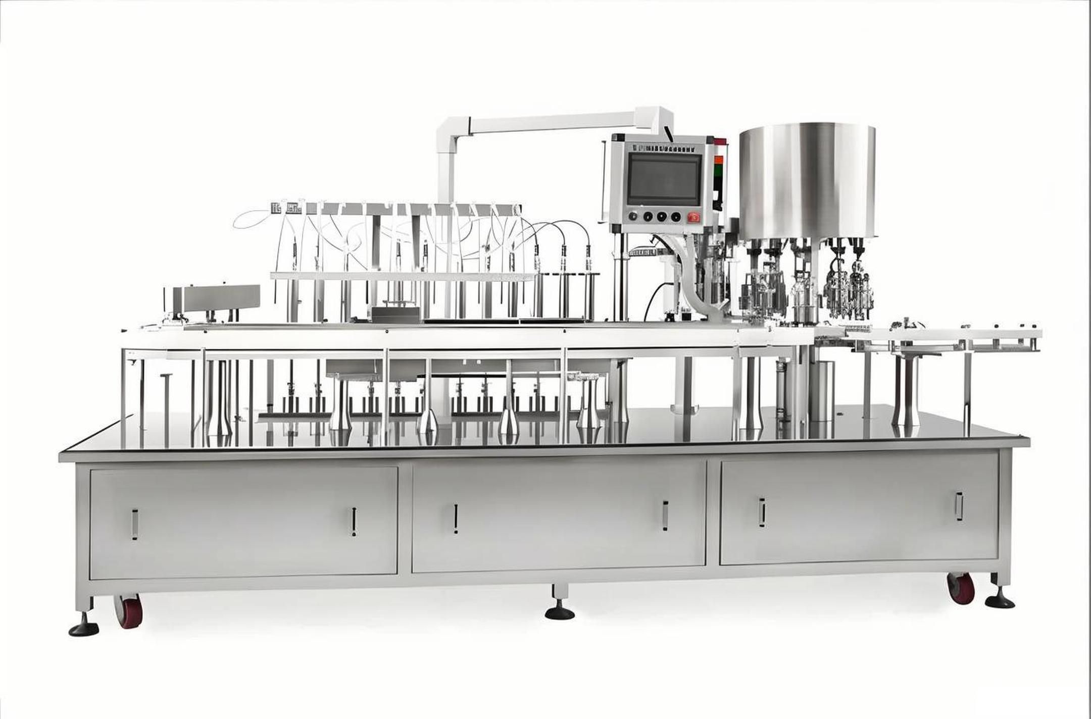 大型包装线式封口机