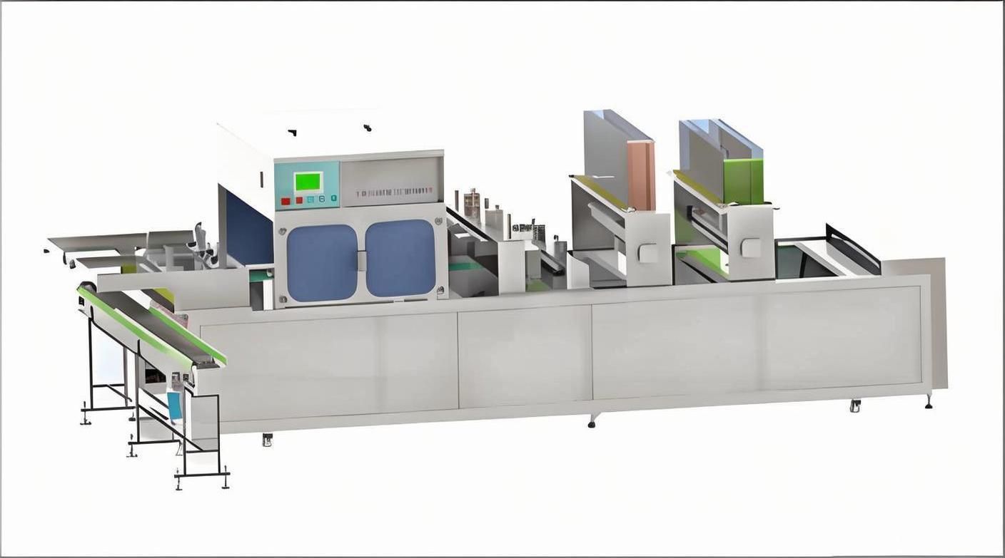 大型包装线式封口机