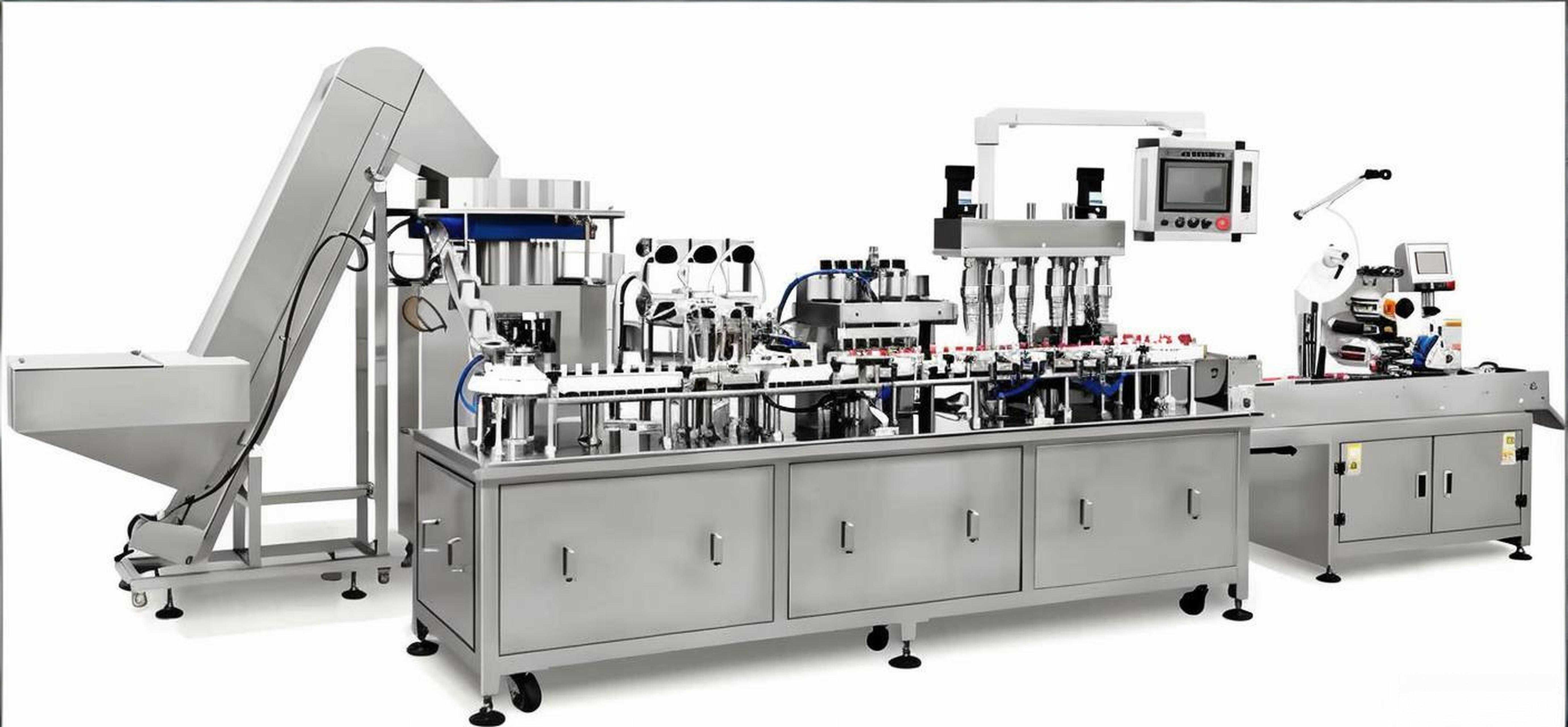 大型包装线式封口机