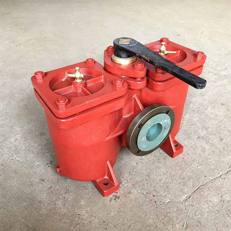船用铸铁低压双联粗油滤器CBT425-94
