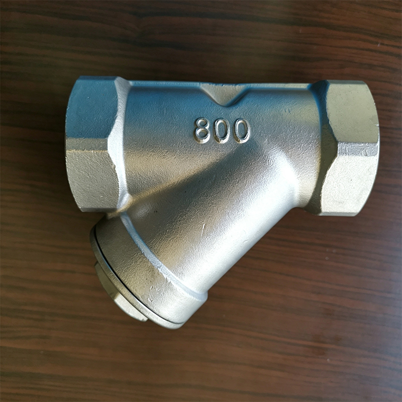 不锈钢内螺纹Y型过滤器